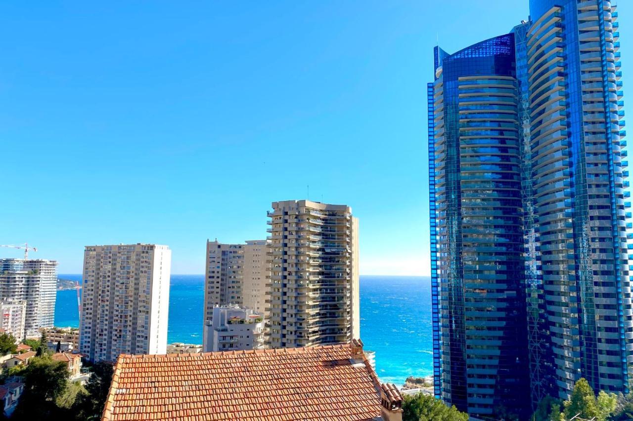 Apartamento Luxurious Flat At 5 Min By Walk To Monaco, Free Parking And Sea View Beausoleil Exterior foto
